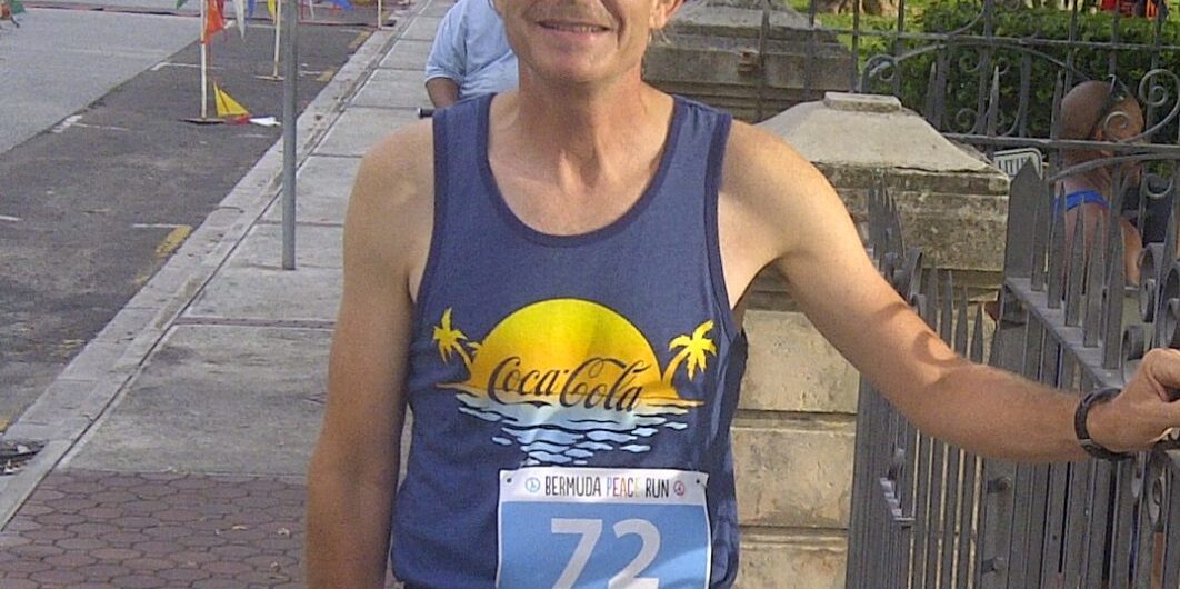 Runner maintaining good form during a long, slow run outdoors