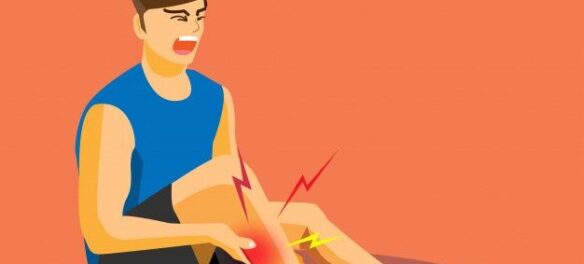 Runner injured