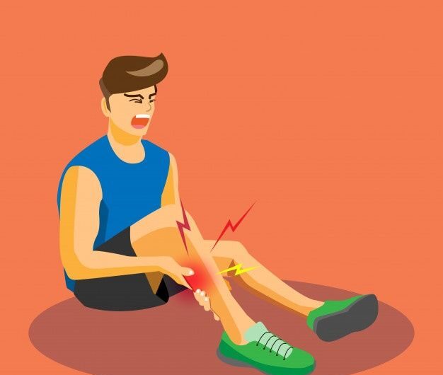Runner injured
